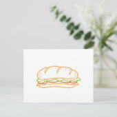 Sandwichfutter Postkarte (Stehend Vorderseite)