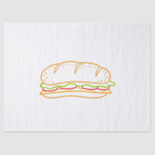 Sandwichfutter Seidenpapier