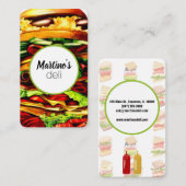 Sandwichkarte Visitenkarte (Vorne/Hinten)