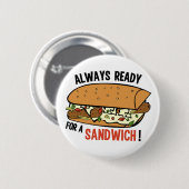 Sandwichknopf Button (Vorne & Hinten)