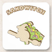 Sandwitch Getränkeuntersetzer (Vorderseite)