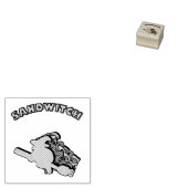Sandwitch Gummistempel (Stempel)