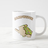 Sandwitch Jumbo-Tasse (Rechts)
