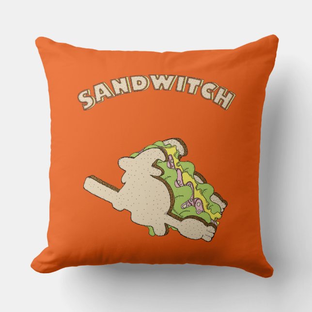 Sandwitch Kissen (Vorderseite)