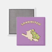 Sandwitch Magnet (Vorderseite/Rückseite)
