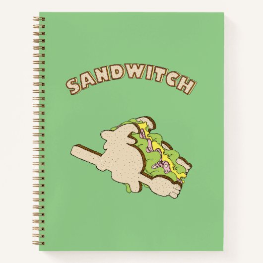 Sandwitch Notizblock (Vorderseite)