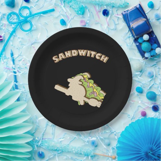 Sandwitch Pappteller (Party)