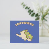 Sandwitch Postkarte (Stehend Vorderseite)