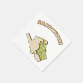 Sandwitch Serviette (Ecke)
