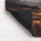 Sandwüste in der Nacht Mousepad (Ecke)