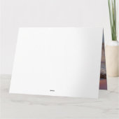 Sandy Australian Shepherd Dog on Beach Sunset Karte (Rückseite)