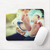 Sandy Baby Feet Mousepad (Mit Mouse)