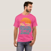 Sandy Balls Funny Beach Volleyball Trainer Fab T-Shirt (Vorne ganz)