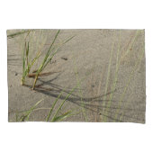 Sandy Beach and Fragile Reeds Pillow Case Kissenbezug (Vorderseite-Links)