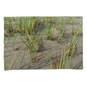 Sandy Beach and Fragile Reeds Pillow Case Kissenbezug (Vorderseite-Rechts)