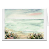Sandy Beach Card (Vorderseite (Horizontal))