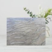 Sandy Beach Card Feiertagskarte (Stehend Vorderseite)