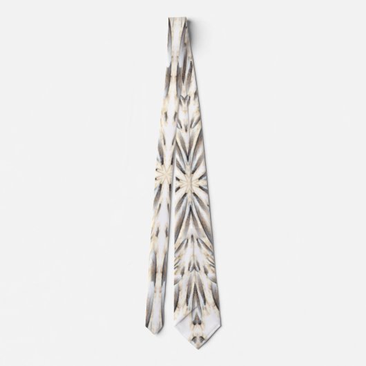 Sandy Beach Colors Abstraktes Design Krawatte (Rückseite)