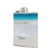 Sandy Beach Custom Flask Flachmann (Links)