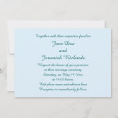 Sandy Beach Einladung (Rückseite)