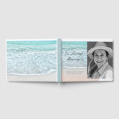 Sandy Beach Foto Gedenkfeier Gästebuch (Voll)