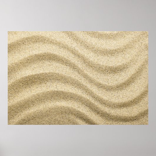 Sandy Beach Hintergrund 1 Poster (Vorne)