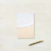 Sandy Beach mit Foamy Surf Post-it Klebezettel (Auf Schreibtisch)
