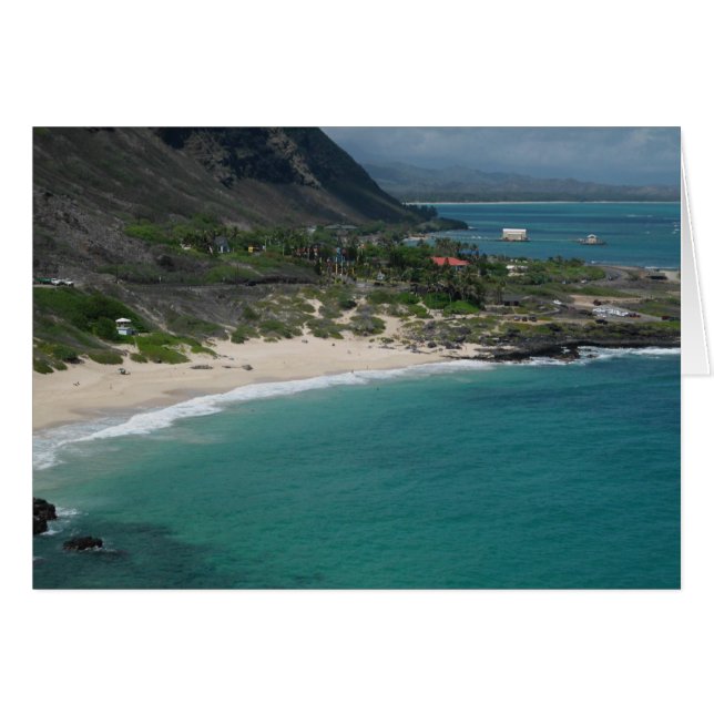Sandy Beach, Oahu, Hawaii (Vorderseite (Horizontal))