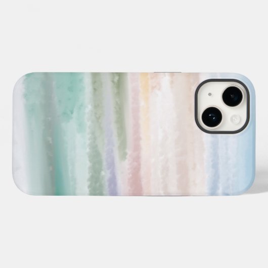 Sandy Beach Ocean Waves Sonnenuntergang Abstrakte Case-Mate iPhone Hülle (Rückseite (Horizontal))