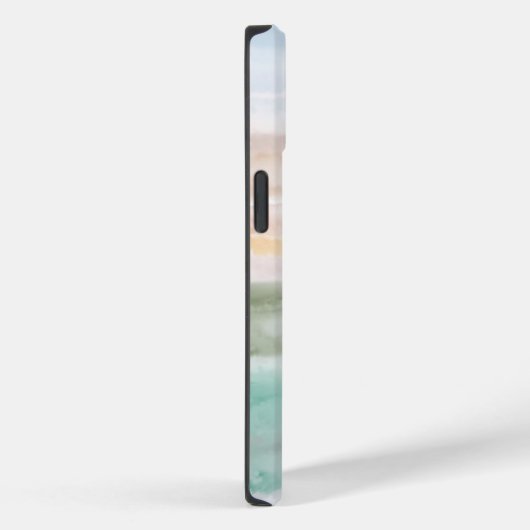 Sandy Beach Ocean Waves Sonnenuntergang Abstrakte Case-Mate iPhone Hülle (Rückseite / Rechts)