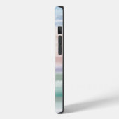 Sandy Beach Ocean Waves Sonnenuntergang Abstrakte  Case-Mate iPhone Hülle (Rückseite / Links)