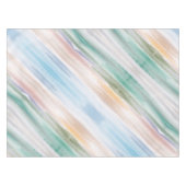 Sandy Beach Ocean Waves Sonnenuntergang Abstrakte  Tischdecke (Vorderseite (Horizontal))