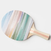 Sandy Beach Ocean Waves Sonnenuntergang Abstrakte  Tischtennis Schläger (Seitenansicht)