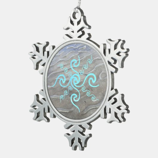 Sandy Beach Ornament (Rechts)