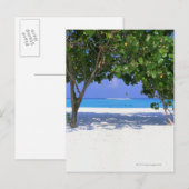 Sandy Beach Postkarte (Vorne/Hinten)