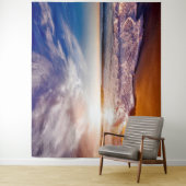 Sandy Beach Shore Ocean Waves Tapestry Wandteppich (Beispiel)