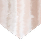 Sandy Beach Summer Tan Abstrakte Wasserfarbe Kurzer Tischläufer (Ecke)