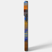 Sandy Beach Sunset mit personalisiertem Namen Case-Mate iPhone Hülle (Rückseite / Links)