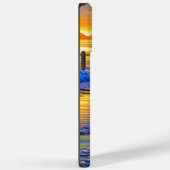 Sandy Beach Sunset mit personalisiertem Namen Case-Mate iPhone Hülle (Rückseite / Rechts)