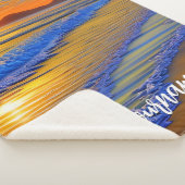 Sandy Beach Sunset Sherpadecke (3/4)