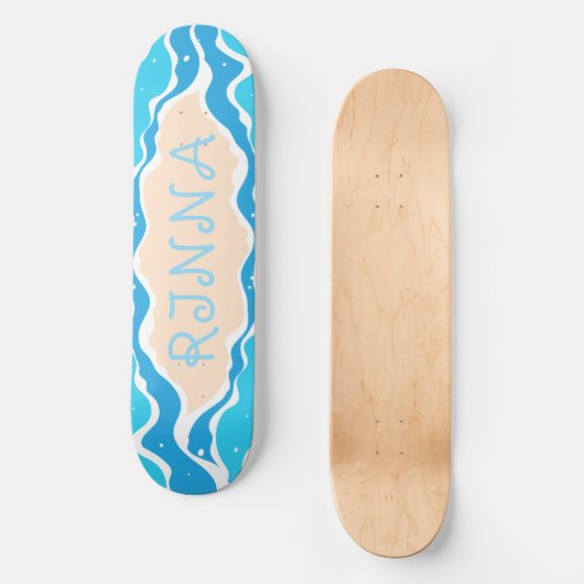 SANDY Beach Towel Skateboard (Vorderseite)