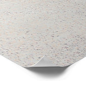 Sandy Beach Umbrella Poster (Ecke)