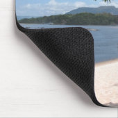 Sandy Beach Venezuela Jungle Landschaft Mousepad (Ecke)