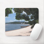 Sandy Beach Venezuela Jungle Landschaft Mousepad (Mit Mouse)