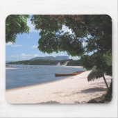 Sandy Beach Venezuela Jungle Landschaft Mousepad (Vorne)
