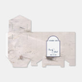 Sandy Beach Wedding Favoriten mit vielen Dank Geschenkschachtel (Ungefaltet)