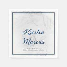 Sandy Beach Wedtails Serviette