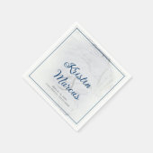 Sandy Beach Wedtails Serviette (Ecke)