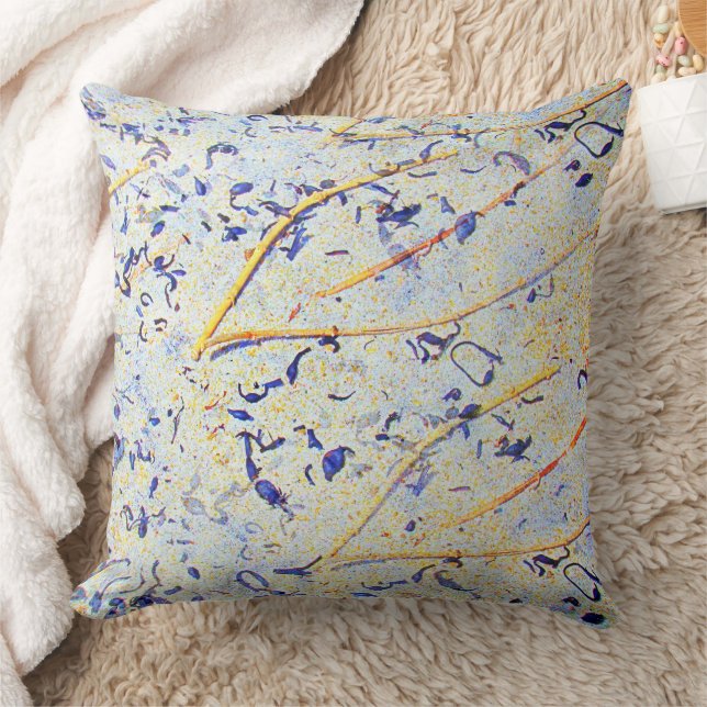 Sandy Blätter Kissen (Decke)