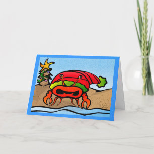 Sandy Claws Card Feiertagskarte